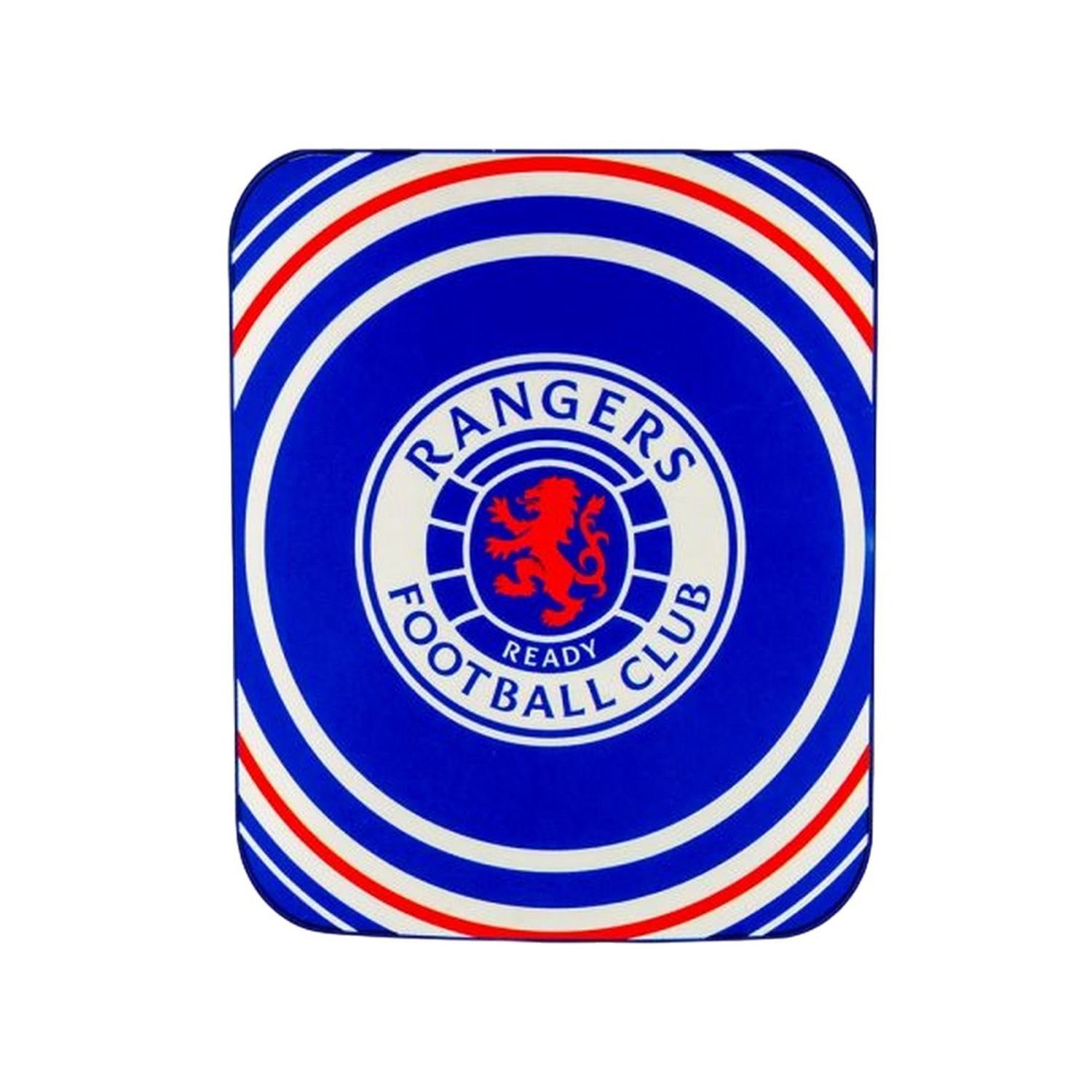 Rangers Fc Pulse Pluse Fleece Blanket - Blue/White/Red