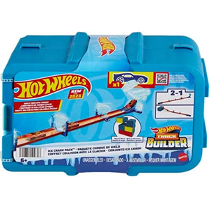 Hot Wheels Track Builder Ice Crash Playset