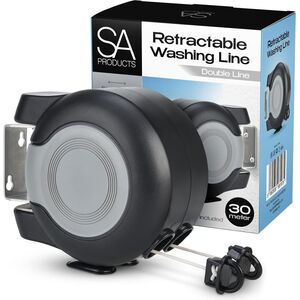SA Products 30m Double Retractable Washing Line