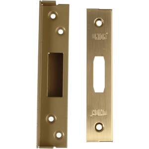 Union 2134e 5-lever BS mortice deadlock satin chrome 79.5 x 71.5mm boxed.