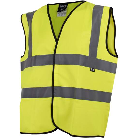 Scan hi-vis orange waistcoat xl (48in)