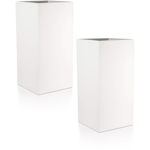 Set of 2 Idealist Tall Planter, Garden Planter, Outdoor Plant Pot