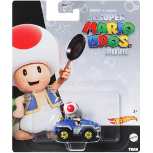 Hot Wheels the Super Mario Bros. Movie Toad