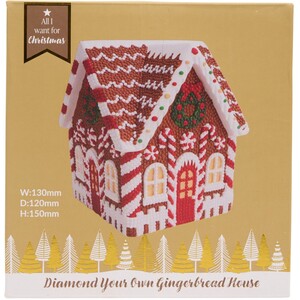 Diamond Your Own Gingerbread House Kit
