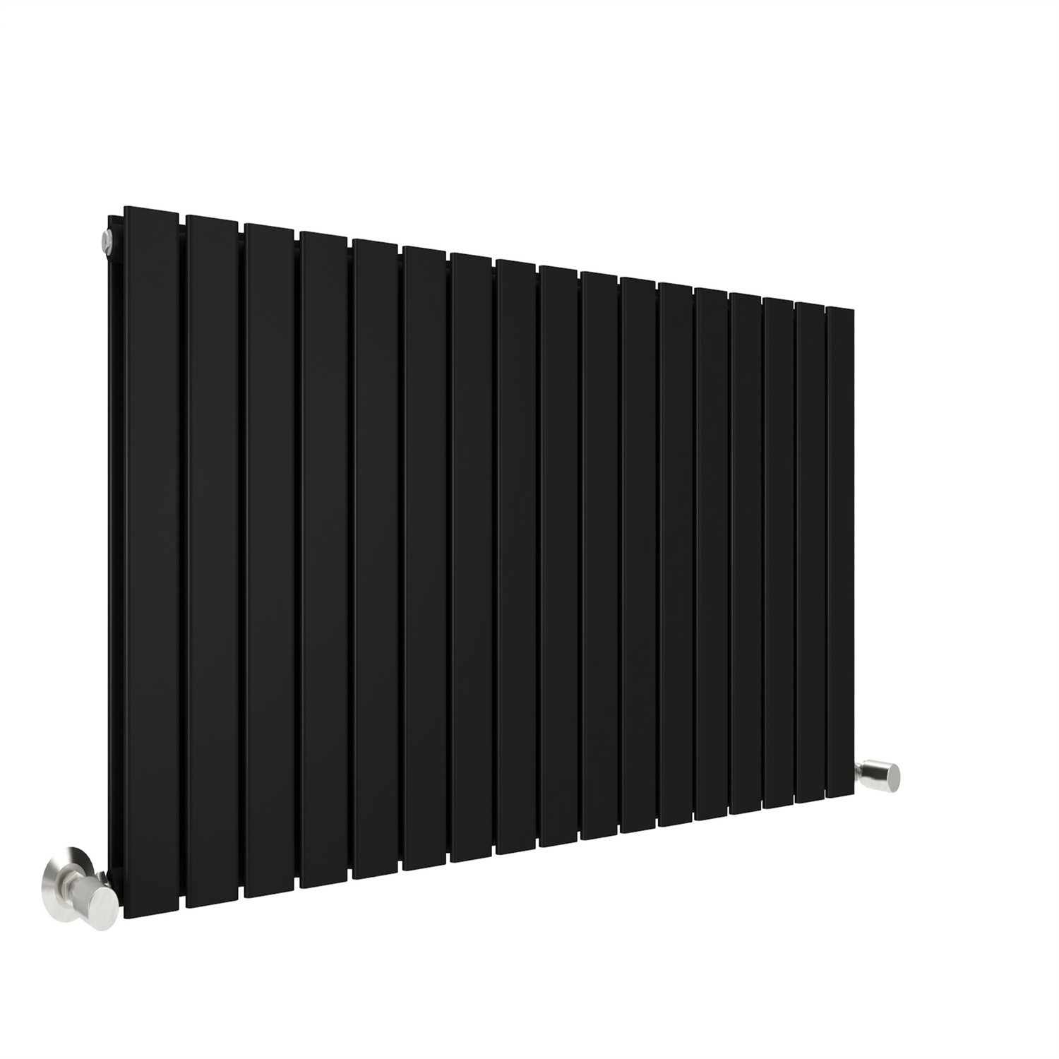 Mcc Direct Double Panel Vertical Flat Radiator 600X1156mm Black