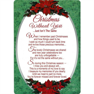ChristmasWithoutYouGravesideKeepsakeCard