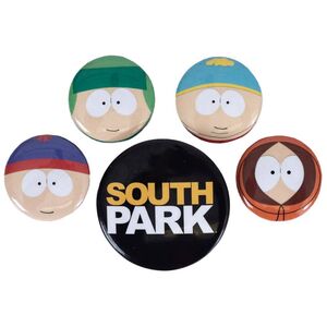 South Park Logo Badge Set (Pack of 5)