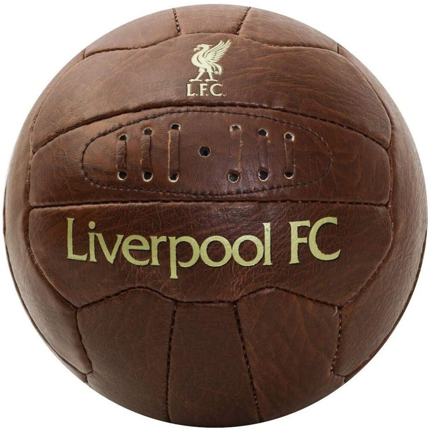 Liverpool Fc Retro Football - Brown