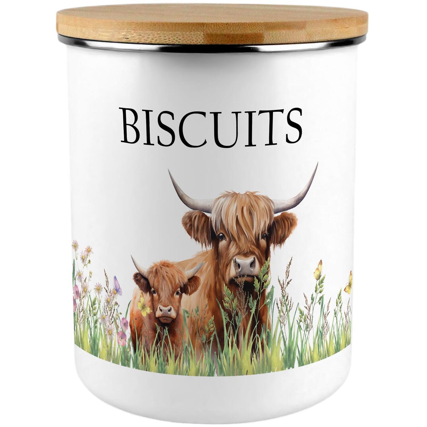 Purely Home - Biscuit Tin - Large - Brown - Image 3