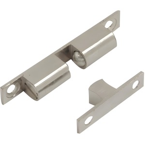 Dzina Chrome Double Ball Cabinet Cupboard Display Door Roller Latch Catch -Pack of 6