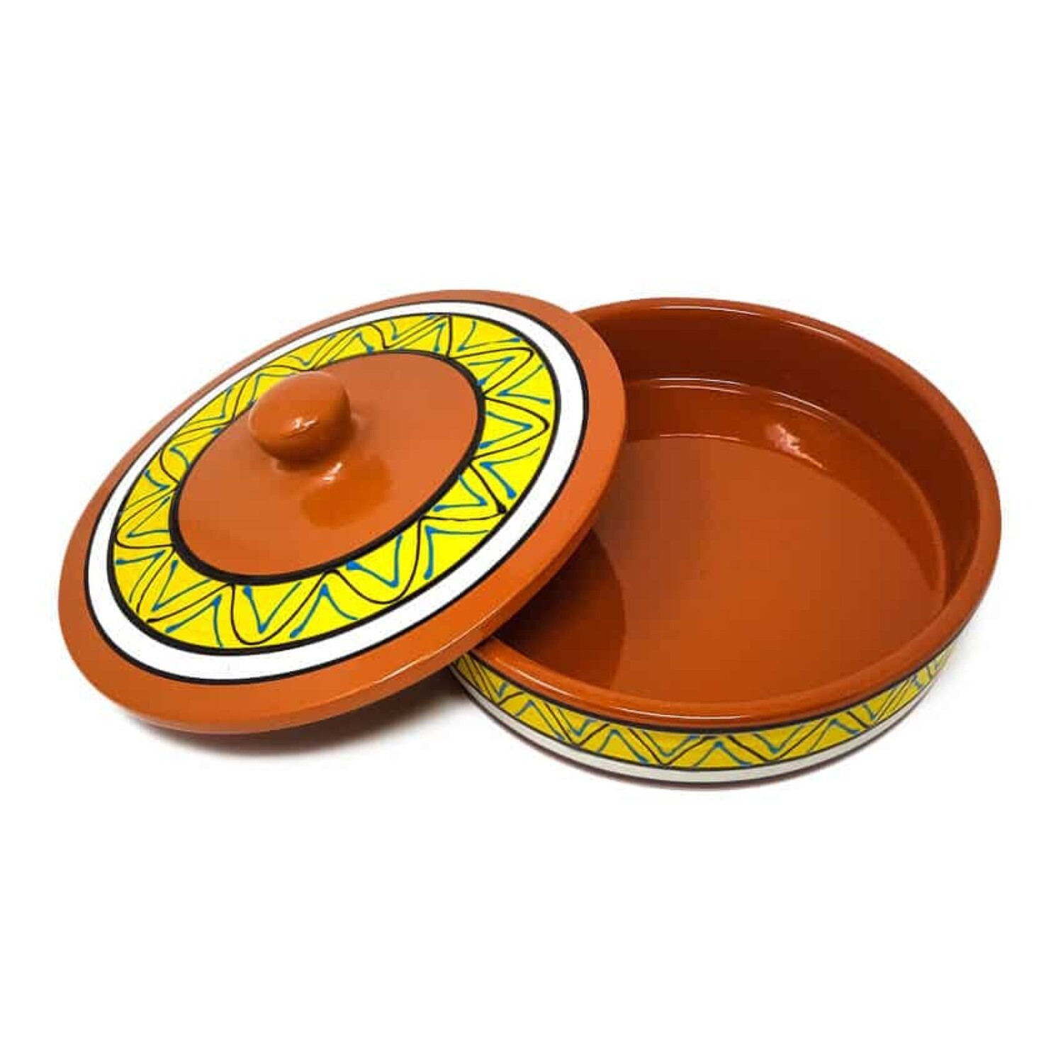 Image of Fiesta Tortilla Server - Yellow