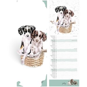 Wrendale Designs A Dog's Life 2026 Slimline Calendar