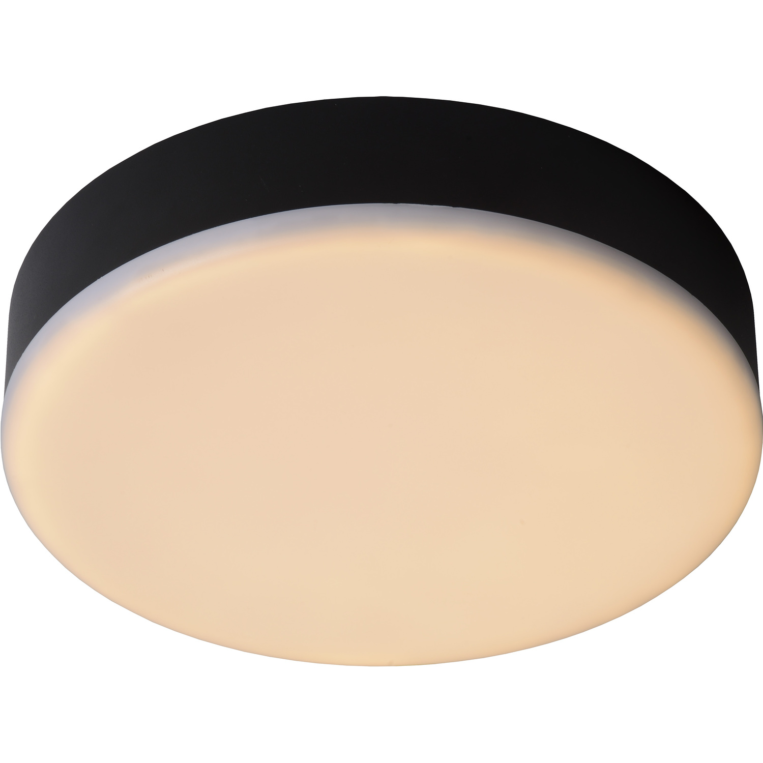 B&Q - Ceres-Led Modern Flush Ceiling Light Bathroom 21.5Cm- Led Dim.1X30W 3000KIp44Black - Image 3