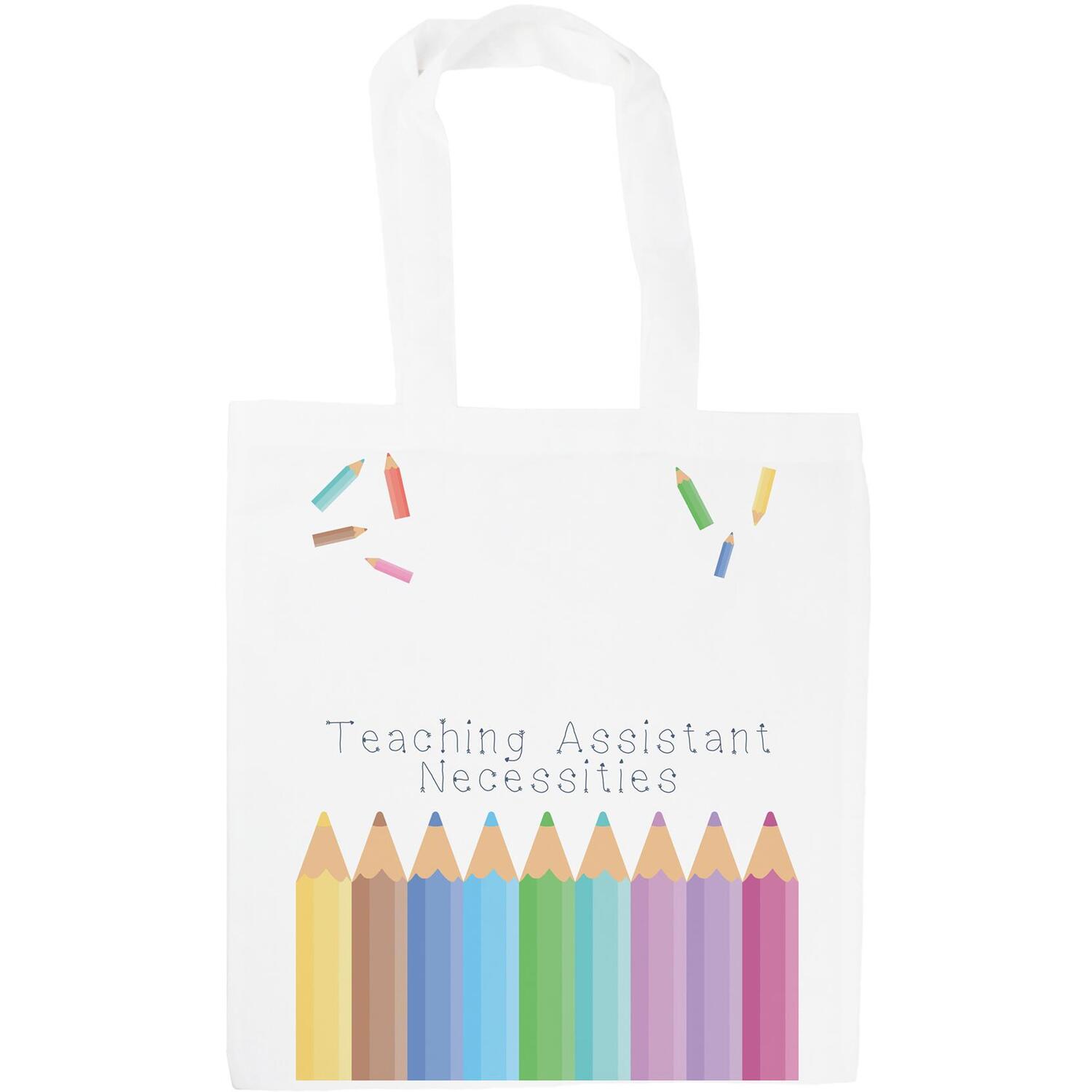 Teaching Assistant Tote Bag - End of Year Teacher Gifts - Reusable Shopping Bag - Image 2