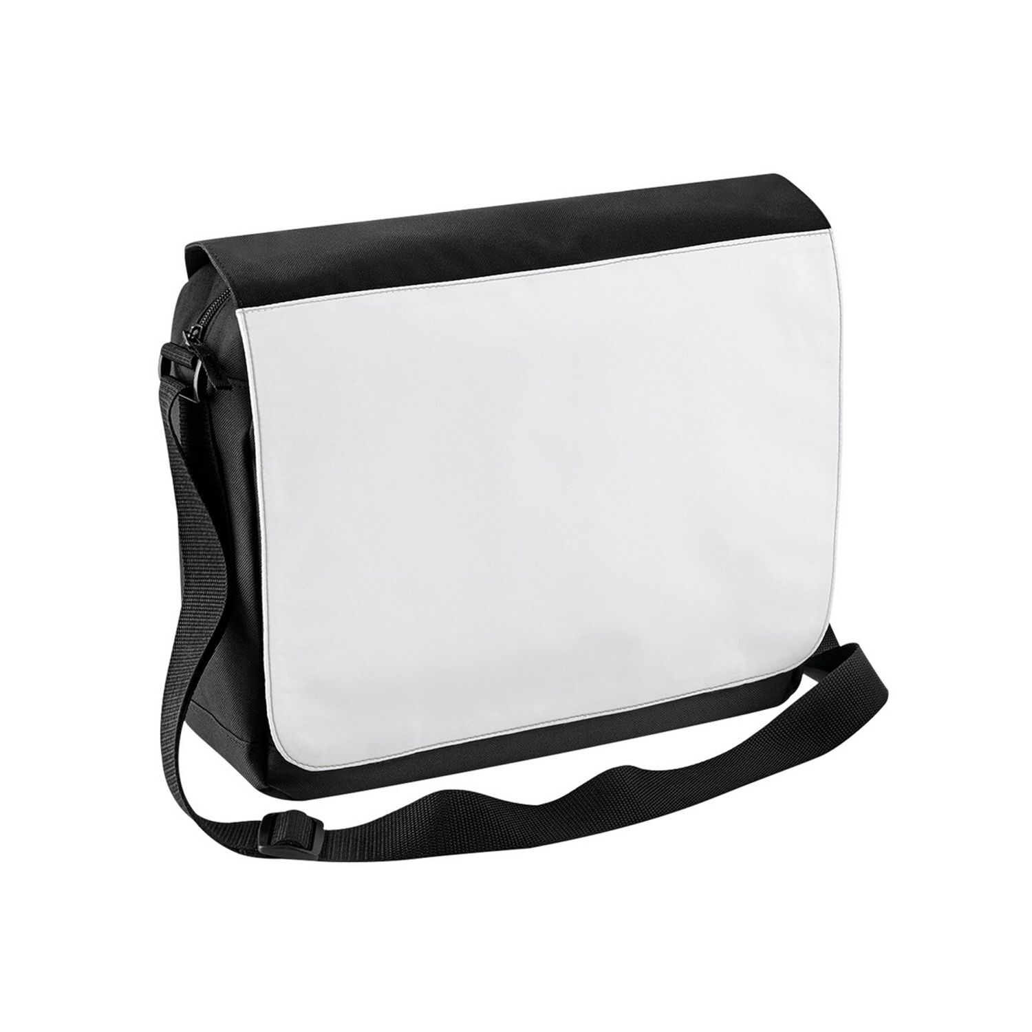 Bagbase Sublimation Messenger Bag A - Black