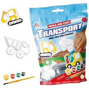 Make Your Own Transport Figurines 4 Designs