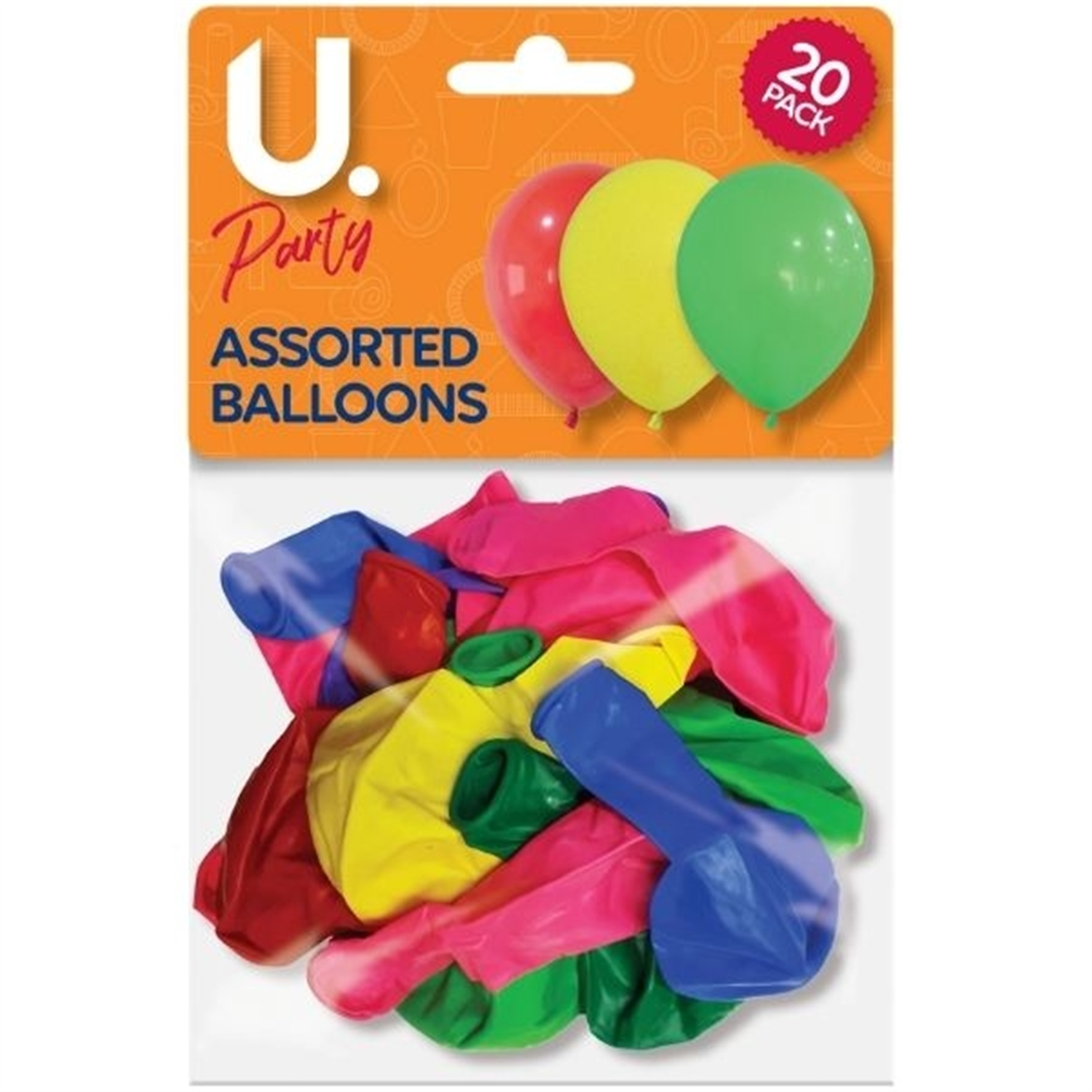 B&Q -  20 Assorted Coloured Latex Balloons Pack Vibrant Colour Variety 20 Colourful Balloons To Brighten Up Any Celebration Great - Image 4