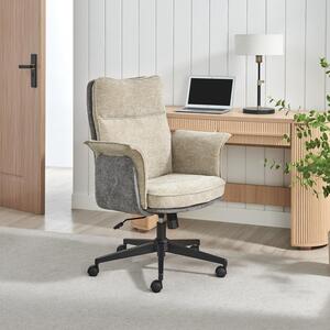 Margaux & Jumbo Corduroy Swivel Office Chair