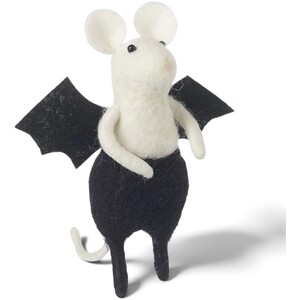 Felt Bat Mouse Halloween Decoration