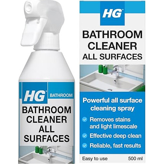 H G Bathroom Cleaner for Shower, Washbasin and Tiled Walls 0.5L.