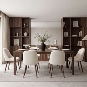 Lorenzo Oak Dining Table - 6 Seater