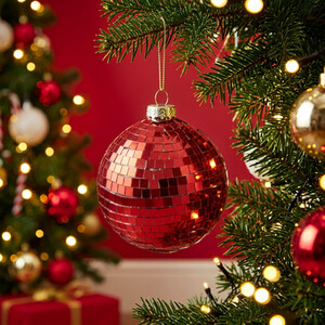Disco Glass Bauble