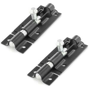 Betley Butterfly Black 4-inch Tower Bolt Latch