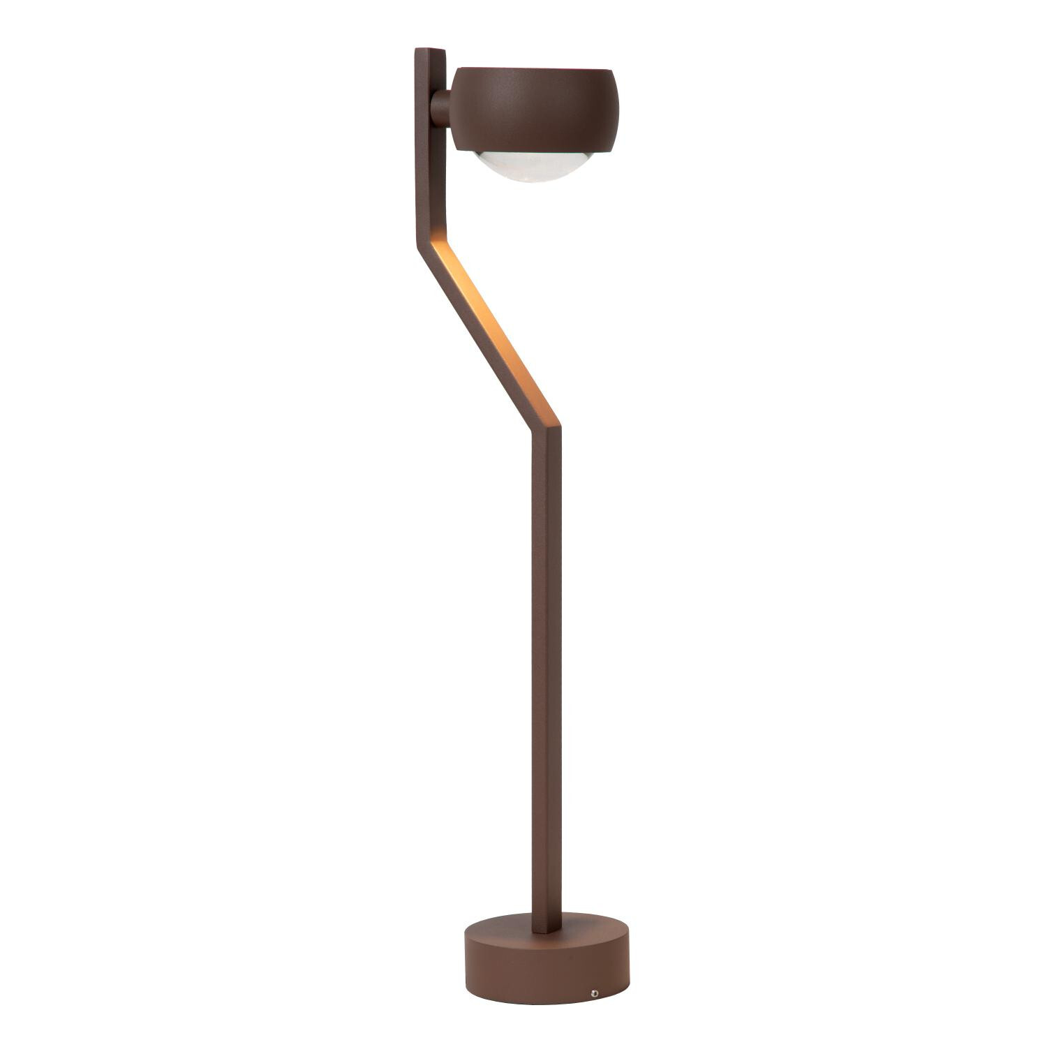 B&Q - EstalBollard LightLed1X9W 2700KIp54Rust Brown - Image 2