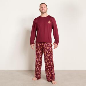 OHS Men's Christmas Gingerbread Pyjama Set