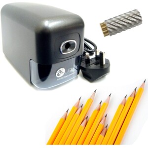 Electric Pencil Sharpener Set