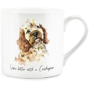 Cockapoo Portrait Bone China Mug
