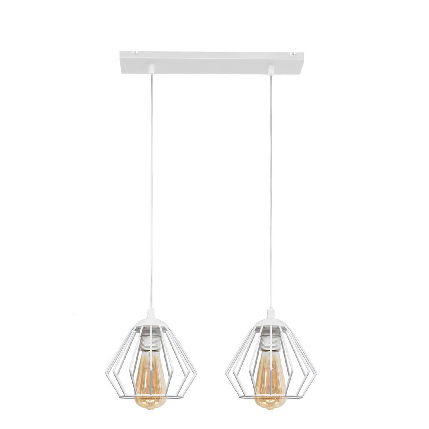 Helam Lighting Agat Pendant Light White