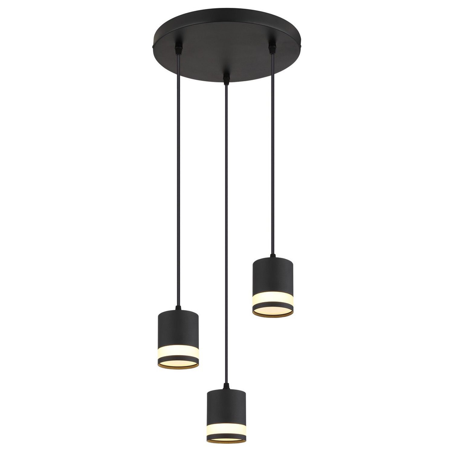 Globo Lighting Lucero Pendant Light Black