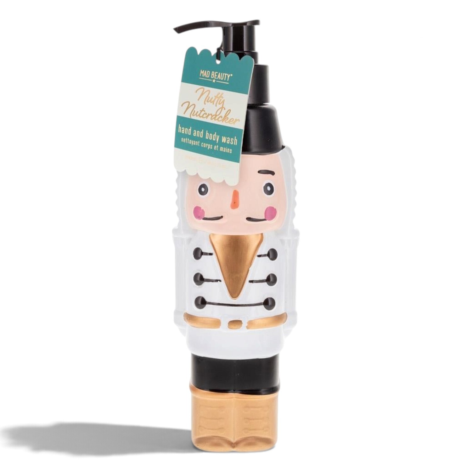 Mad Beauty Unisex Multicolor Nutty Nutcracker Creamy Vanilla Hand & Body Wash 300Ml - Image 6