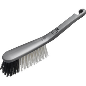 Addis Hand Brush with Stiff Bristles and an Extra-Sturdy Handle, Metallic Silver, 1 319236