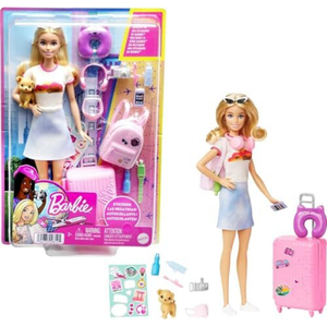Barbie Malibu Travel Set with Puppy - HJY18
