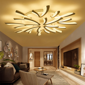 Silver / 120W / Dimmable V-Shaped LED Flush Light shot 1080957
