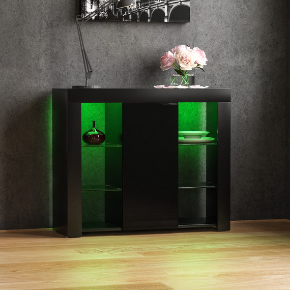 Azura 1 Door LED Sideboard