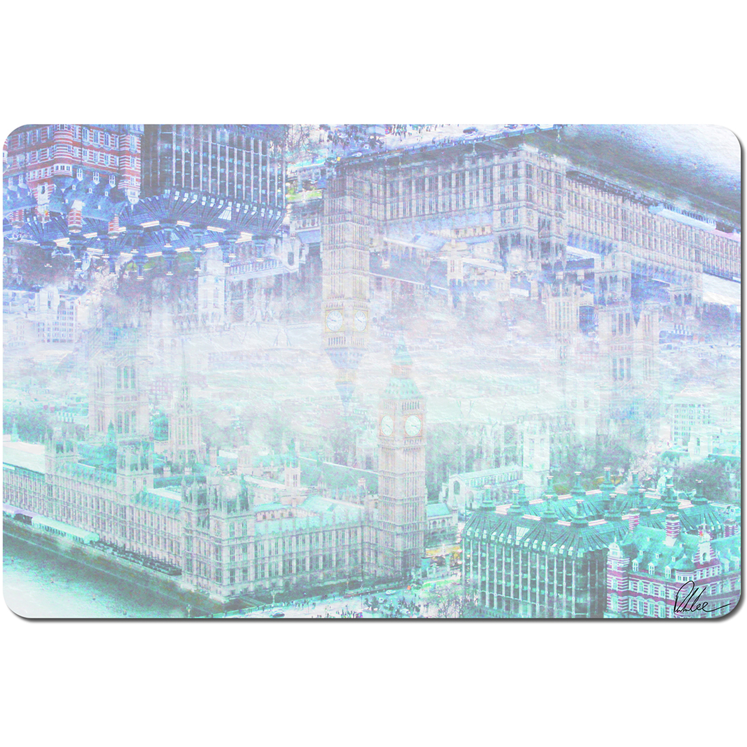 Inception London Placemat - Blue