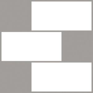 In Home Subway Tiles (Pack of 4)WhiteGrey()