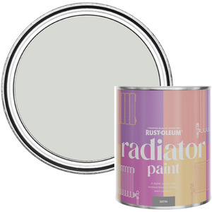 Rust-Oleum Radiator Paint in Satin Finish - Winter Grey 750ml