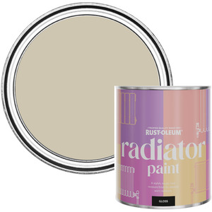 Rust-Oleum Radiator Paint in Gloss Finish - Silver Sage 750ml