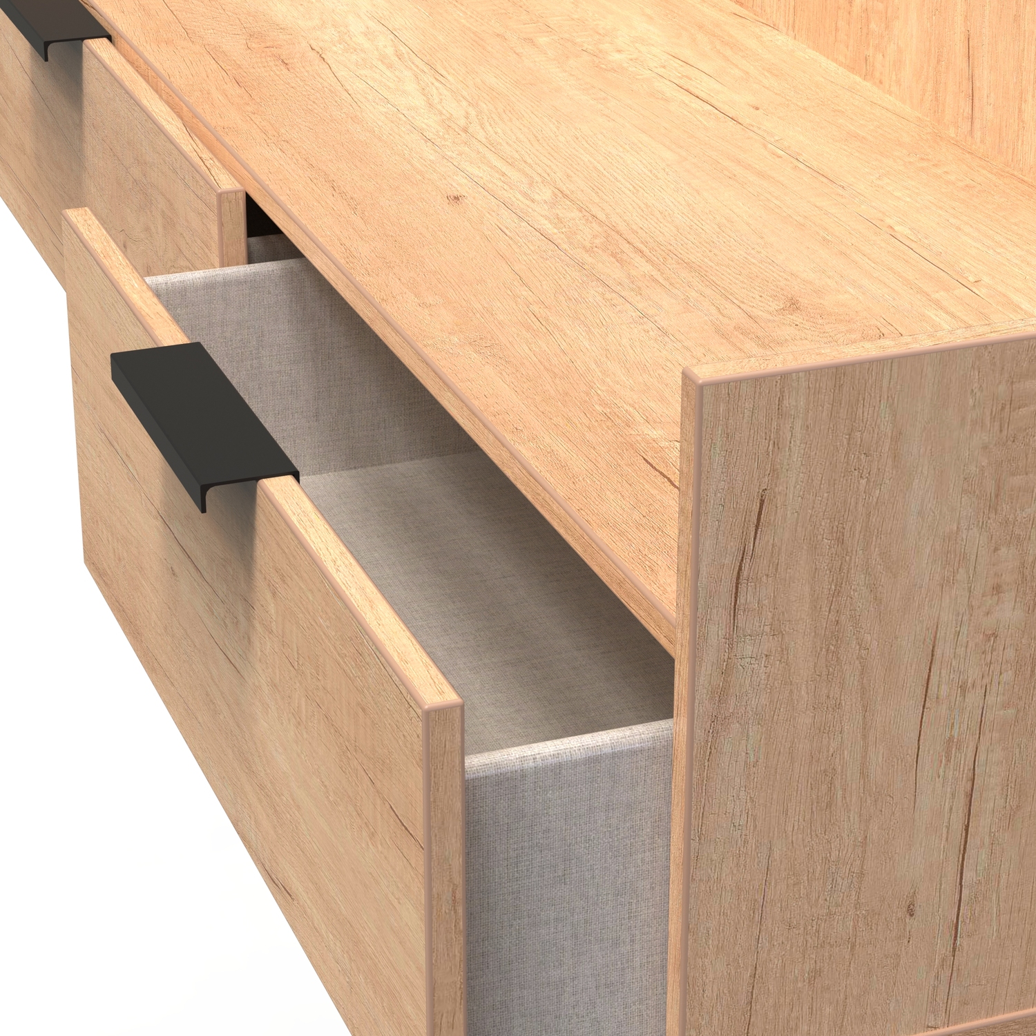 Hong Kong Media Console Unit - Nebraska Oak