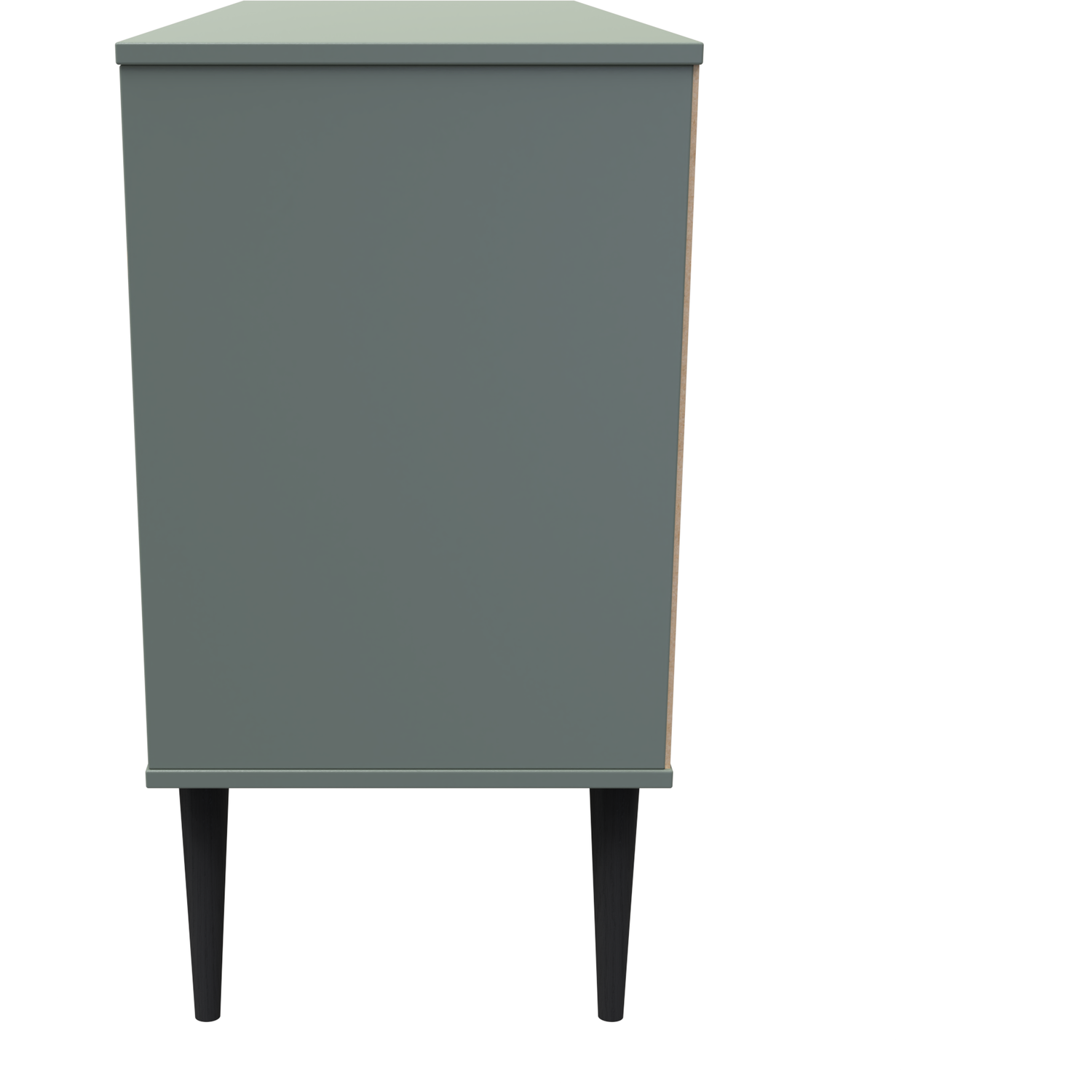 Pixel 3 Drawer Tv Unit - Reed Green