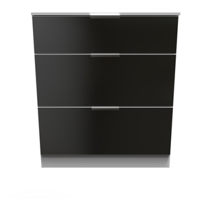 Plymouth Ready Assembled 3 Drawer Deep Chest