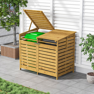 Breeins Garden Dustbin Storage Shed