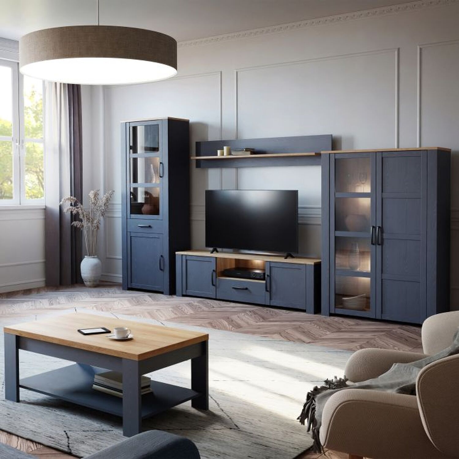 Boholle Coffee Table - Navy