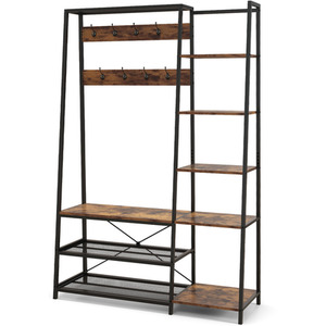 Coat Rack Freestanding Hall Tree Coat Stand