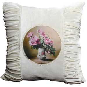 Traditional Floral Art Cushion