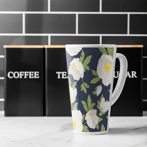 Winter Rose Latte Mug